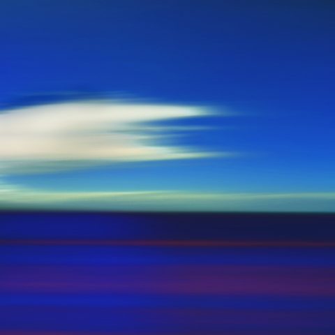 Blueview 1 — Mixed media on aluminum by Brad Forsythe