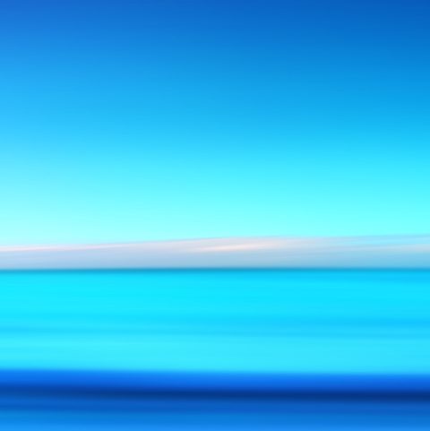 Blueview 2 — Mixed media on aluminum by Brad Forsythe