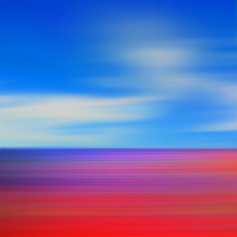 Northeast 2 — Mixed media on aluminum by Brad Forsythe