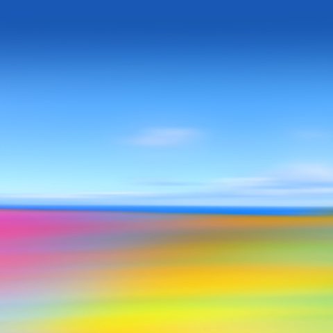 South 1 — Mixed media on aluminum by Brad Forsythe
