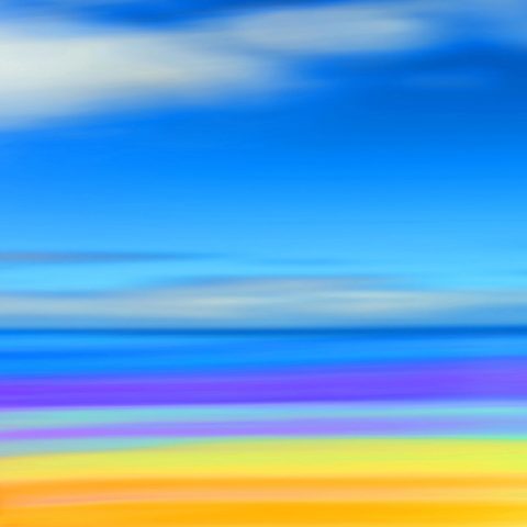 South 3 — Mixed media on aluminum by Brad Forsythe
