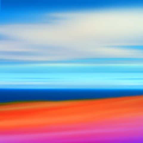 South 4 — Mixed media on aluminum by Brad Forsythe