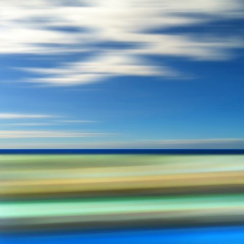 New North 6.0 — Mixed media on aluminum by Brad Forsythe