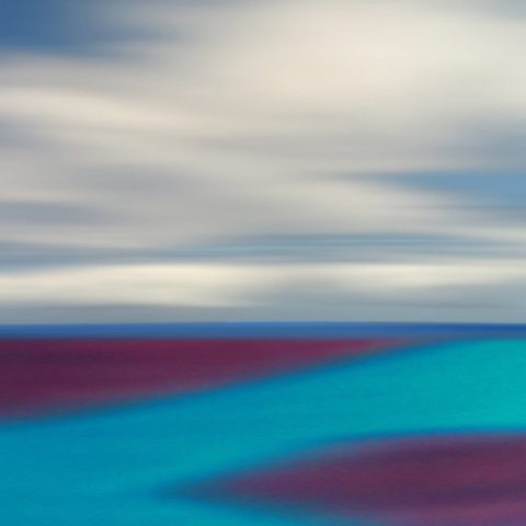 Westward — Mixed media on aluminum by Brad Forsythe