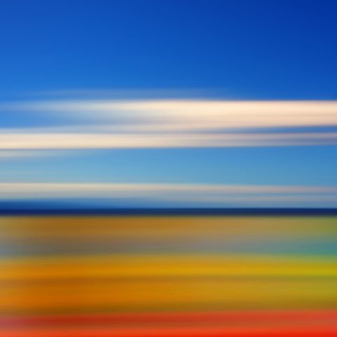 West 4.0 — Mixed media on aluminum by Brad Forsythe