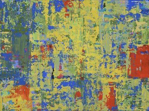 A Good Morning Walk — Mixed media on canvas by Brad Forsythe