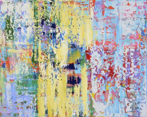 Out of the Way — Mixed media on canvas by Brad Forsythe