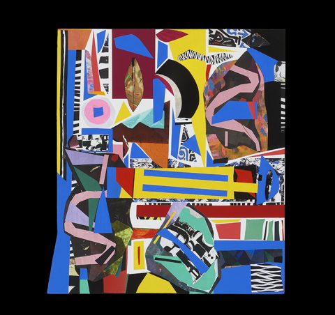 S Series C3 — Mixed media on wood panel by Brad Forsythe