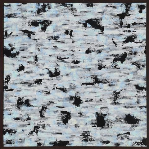 Tranquil Mist — Mixed media on canvas by Brad Forsythe