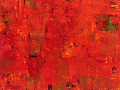 Wyld Fire — Mixed media on canvas by Brad Forsythe