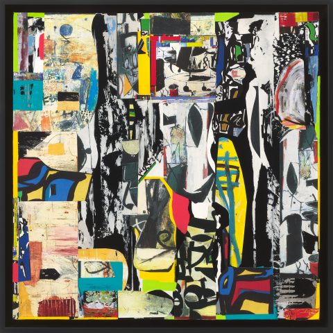 X Series 3 — Mixed media on canvas by Brad Forsythe