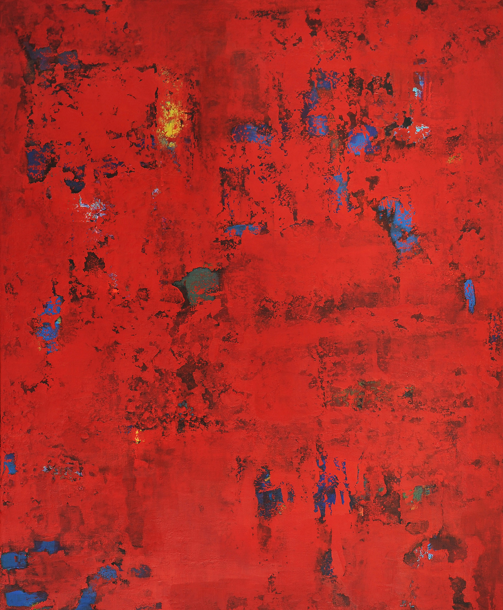In Quest of Color — Mixed media on canvas by Brad Forsythe