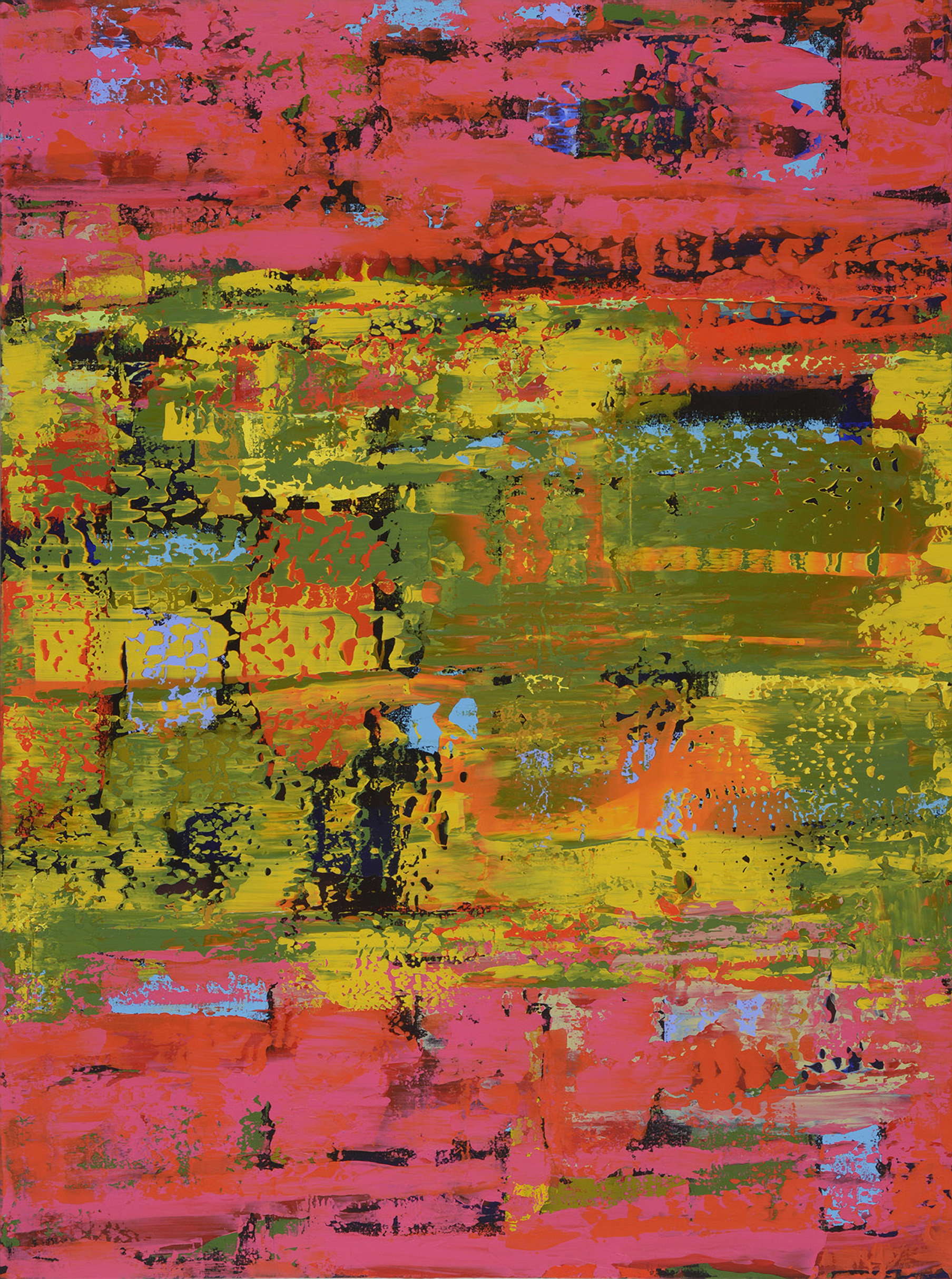 In and Out — Mixed media on canvas by Brad Forsythe