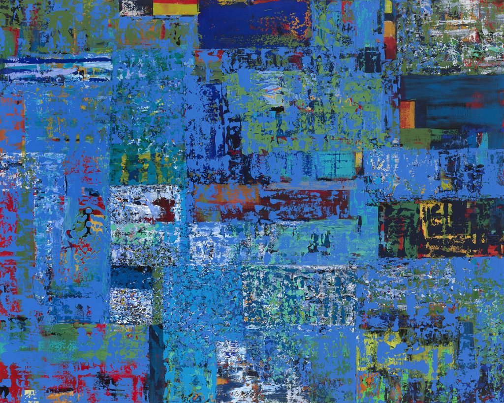 Slice of Life — Mixed media on canvas by Brad Forsythe