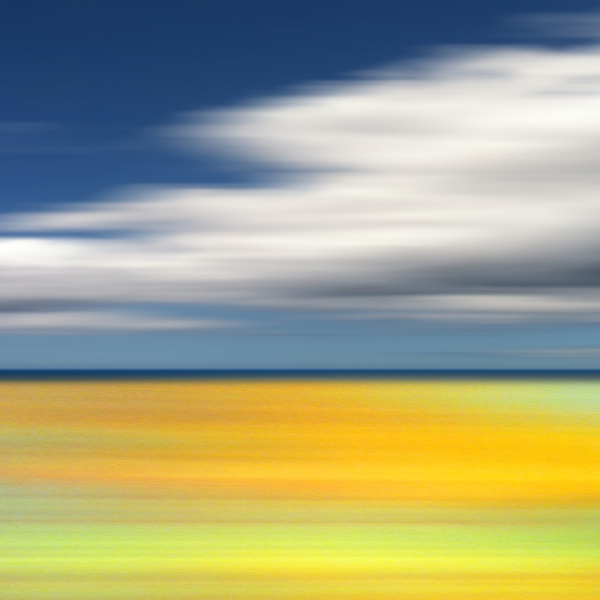 South 6.0 — Mixed media on aluminum by Brad Forsythe