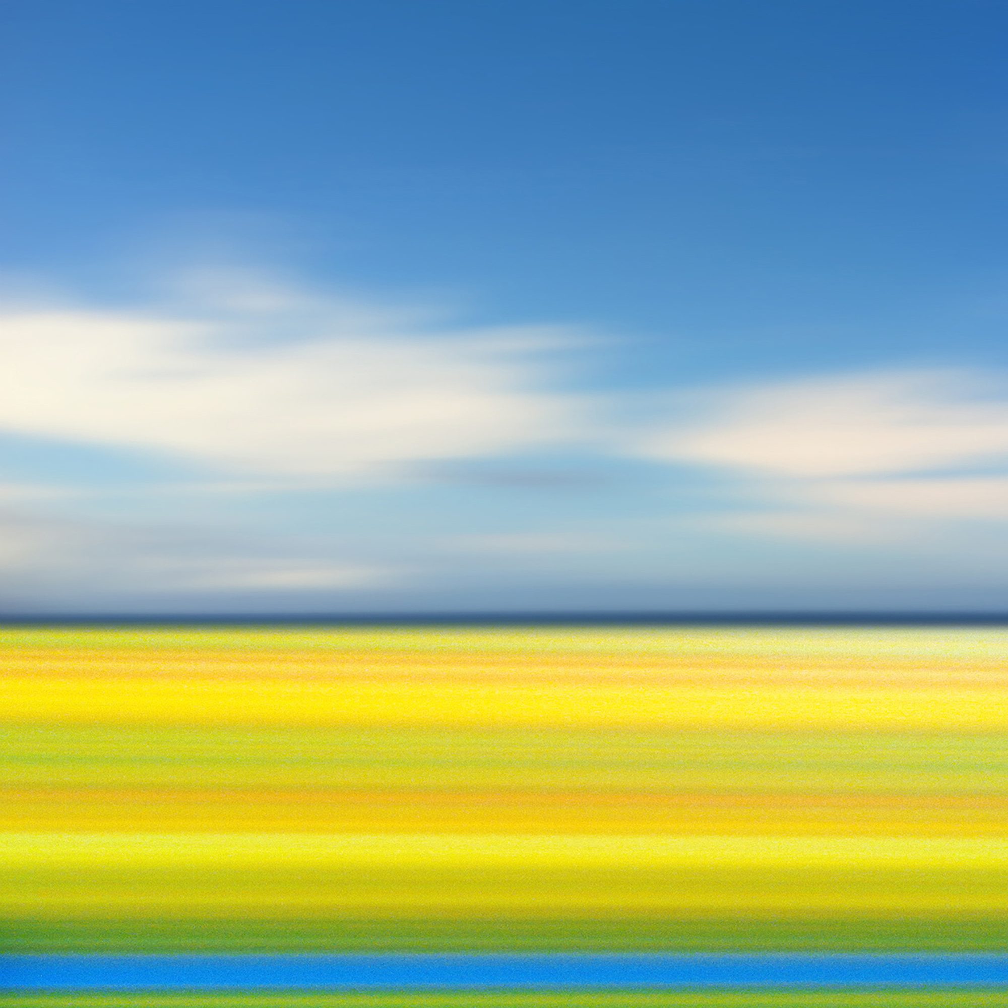South 7.0 — Mixed media on aluminum by Brad Forsythe
