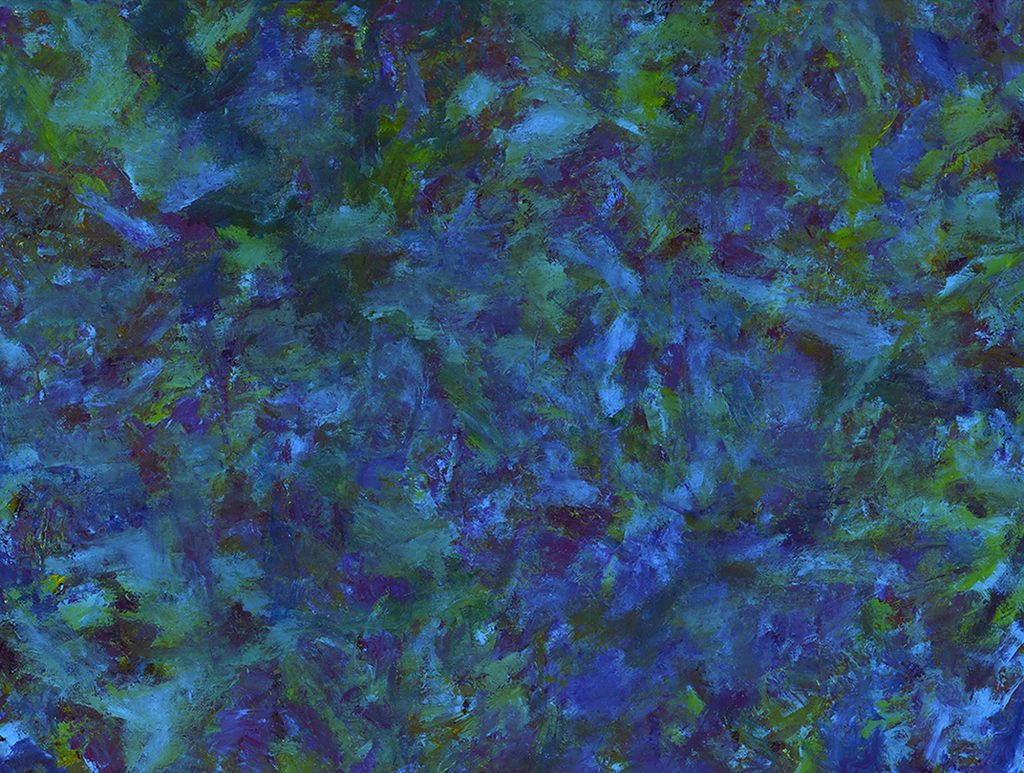 From Above — Mixed media on canvas by Brad Forsythe