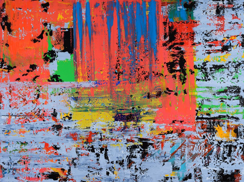 Going That Way — Mixed media on canvas by Brad Forsythe