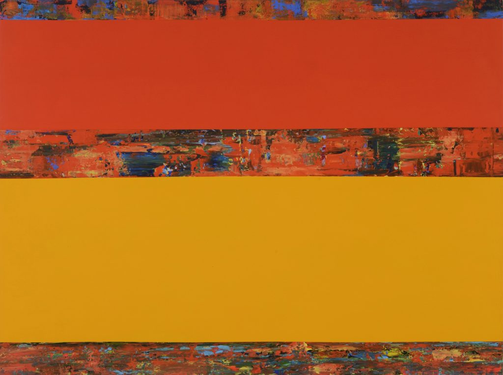 Kind of Maybe — Mixed media on canvas by Brad Forsythe