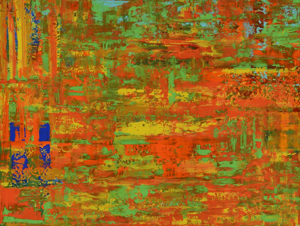 Looking Out — Mixed media on canvas by Brad Forsythe