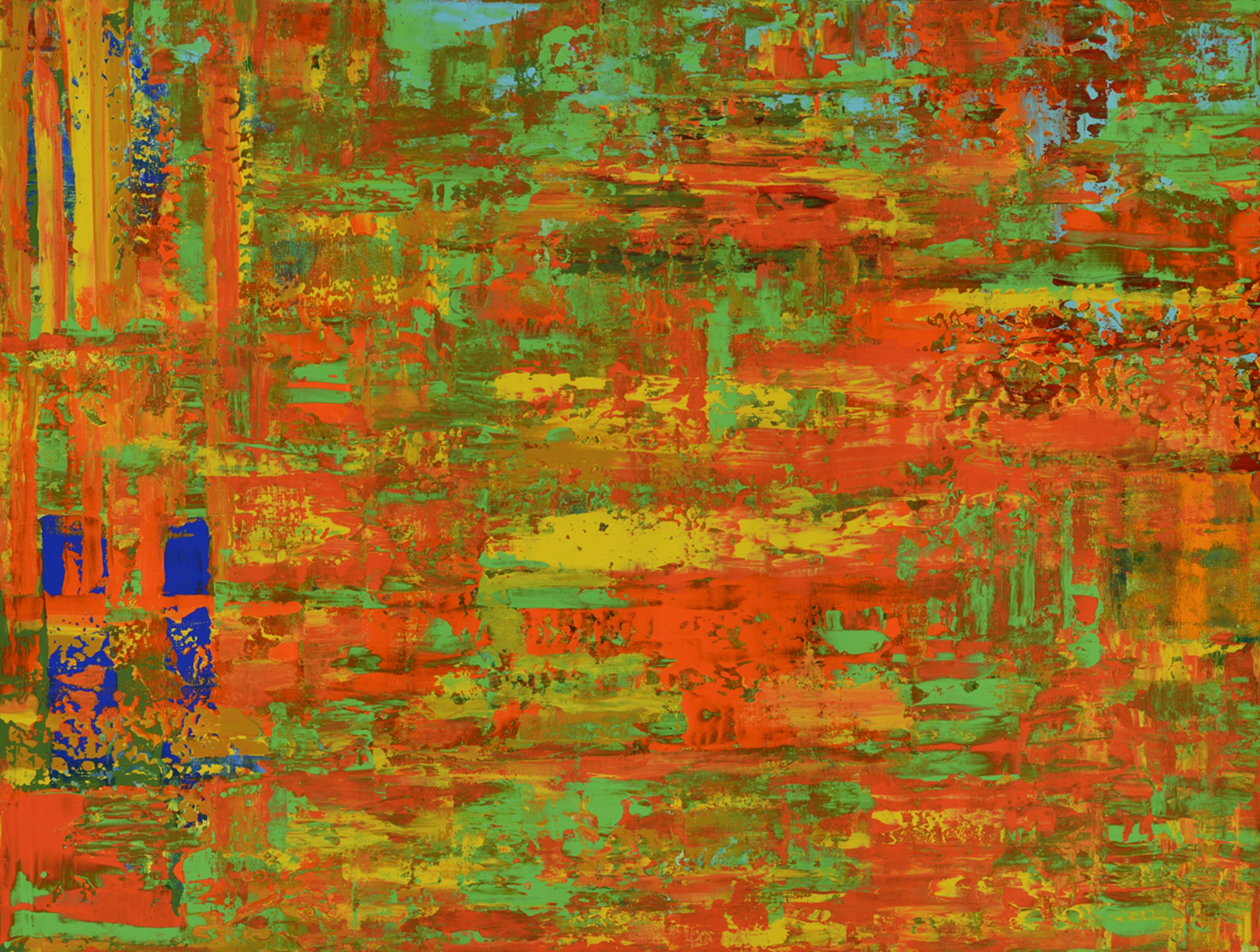 Looking Out — Mixed media on canvas by Brad Forsythe
