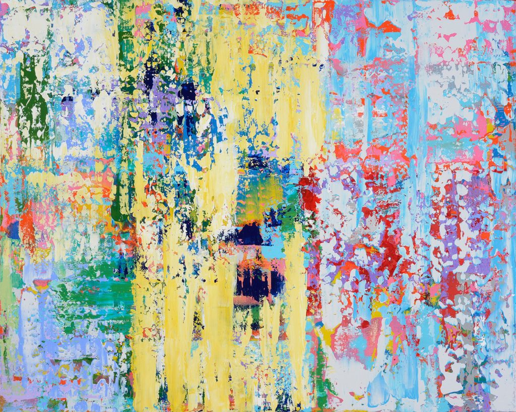 Out of the Way — Mixed media on canvas by Brad Forsythe