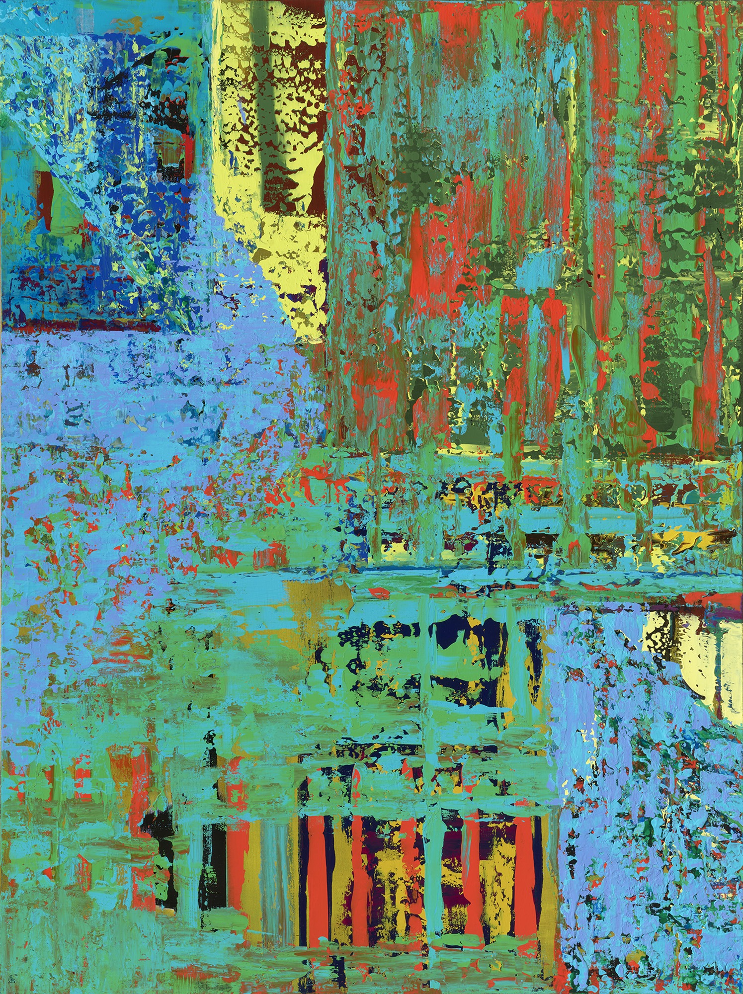 Walk with Me — Mixed media on canvas by Brad Forsythe